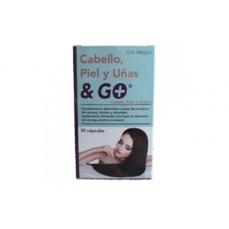 Comprar cabello piel y uñas 30cap.