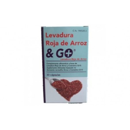 Comprar levadura roja de arroz 30cap.