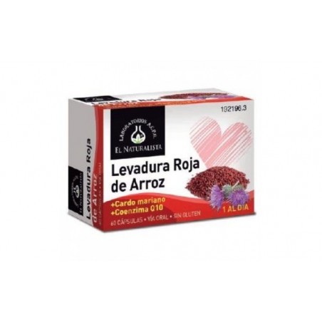 Comprar LEVADURA ROJA DE ARROZ Q10 CARDO MARIANO 60CAPS