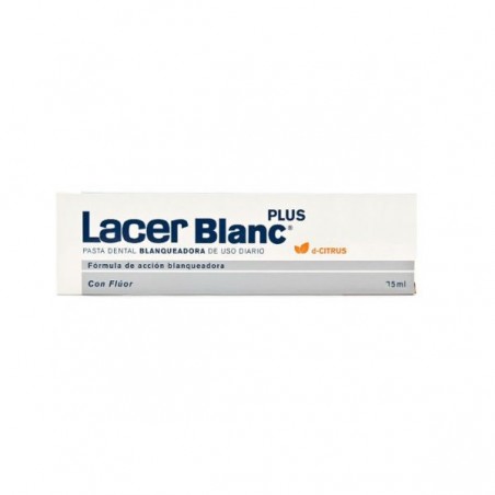 Comprar LACERBLANC PLUS BLANQUEADORA USO DIARIO D-CITRUS 75 ML al mejor precio en Farmacia4Estaciones, tu farmacia online Comprar LACERBLANC PLUS BLANQUEADORA USO DIARIO D-CITRUS 75 ML