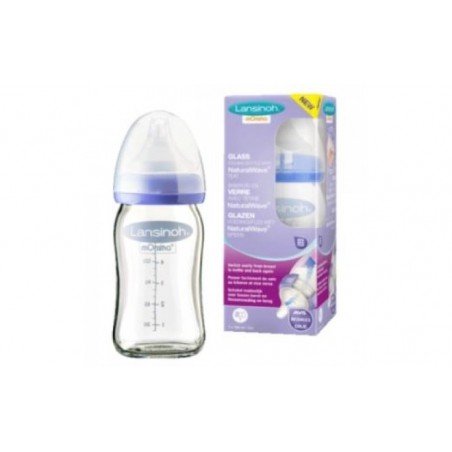 Comprar BIBERON DE CRISTAL CON TETINA NATURALWAVE 160ml. al mejor precio en Farmacia4Estaciones, tu farmacia online Comprar BIBERON DE CRISTAL CON TETINA NATURALWAVE 160ml.