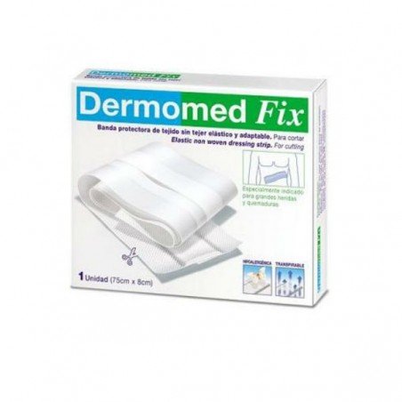 Comprar DERMOMED FIX SEGUNDA PIEL BANDA 75 CM x 8 CM al mejor precio en Farmacia4Estaciones, tu farmacia online Comprar DERMOMED FIX SEGUNDA PIEL BANDA 75 CM x 8 CM