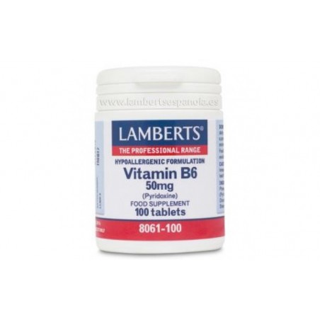 Comprar vitamina b6 50 mg. 100 comp.