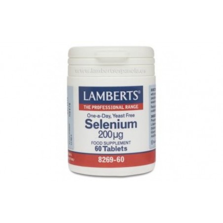 Comprar selenio 200 mcg. (como seleno-l-metionina) 60comp.