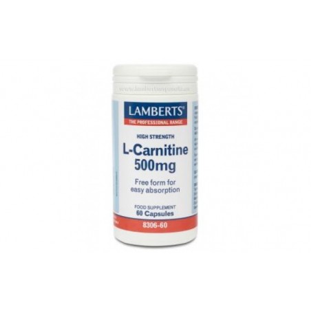 Comprar l-carnitina 500 mg. 60 cap.