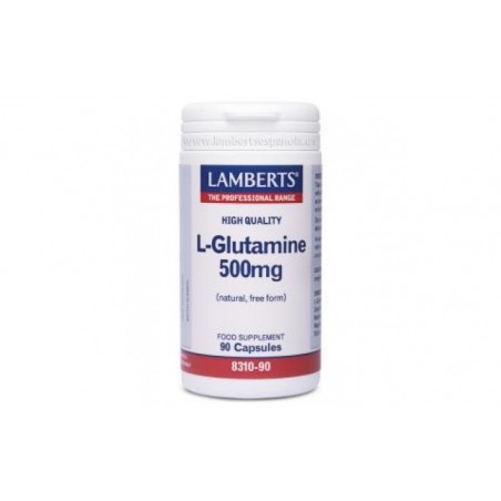 Comprar l-glutamina 500 mg. 90 cap.
