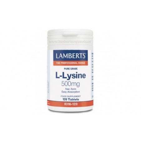 Comprar l-lisina hcl 500 mg. 120comp.