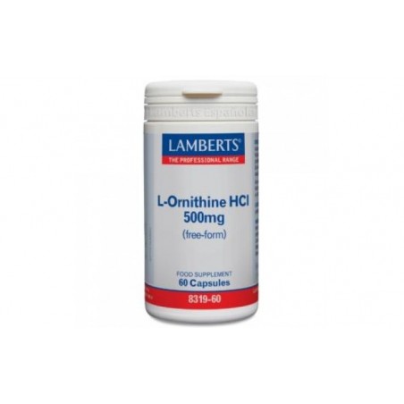 Comprar l-ornitina hcl 500 mg. 60 cap.