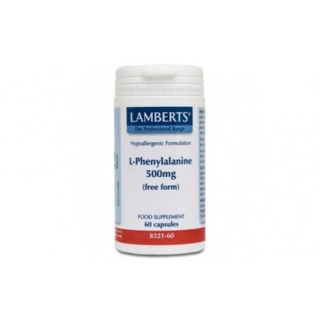 Comprar l-fenilalanina 500 mg. 60 cap.