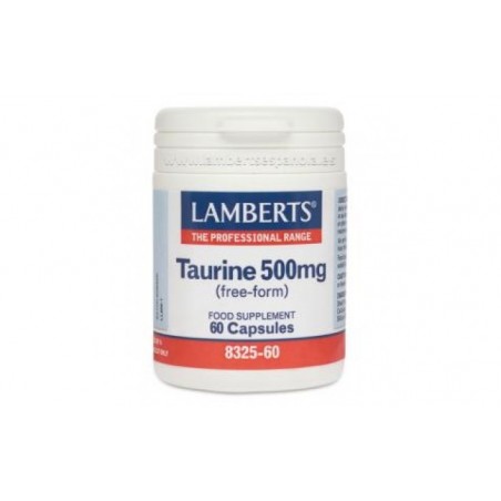 Comprar taurina 500 mg. 60 cap.