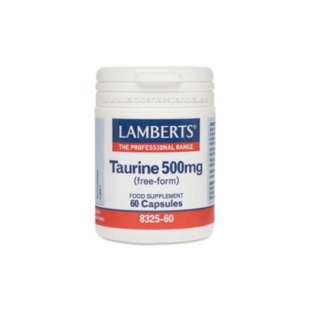 Comprar taurina 500 mg. 60 cap. al mejor precio en Farmacia4Estaciones, tu farmacia online Comprar taurina 500 mg. 60 cap.