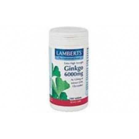 Comprar ginkgo biloba 6000 alta potencia 120 mg. 180 comp.