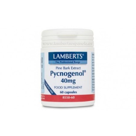 Comprar pycnogenol 40 mg.(extracto de pino bark) 60 cap.