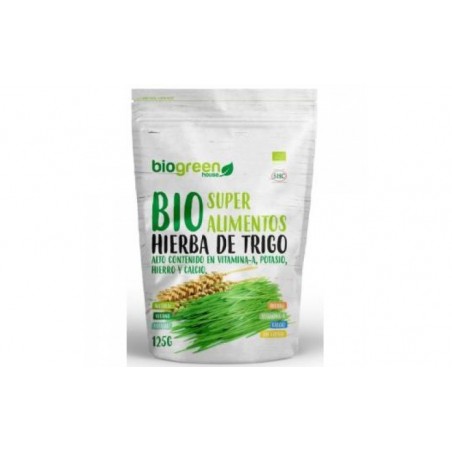 Comprar bio hierba de trigo superalimento 125gr.