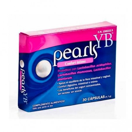 Comprar PEARLS YB CUIDADO ÍNTIMO 30 CÁPSULAS al mejor precio en Farmacia4Estaciones, tu farmacia online Comprar PEARLS YB CUIDADO ÍNTIMO 30 CÁPSULAS