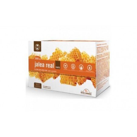 Comprar jalea real forte 2000mg. 20amp. al mejor precio en Farmacia4Estaciones, tu farmacia online Comprar jalea real forte 2000mg. 20amp.