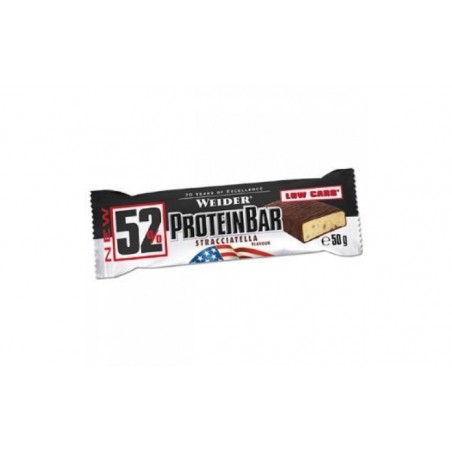 Comprar weider protein 52% barritas stracciatela 24ud.