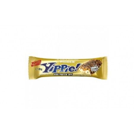 Comprar yippie weider barritas cacahuete-caramel 12ud.70gr