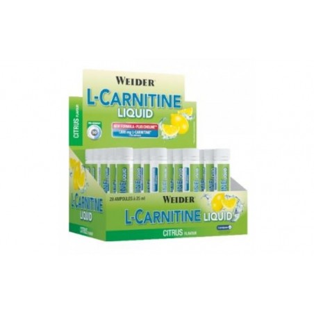 Comprar weider l-carnitina sabor limon 20amp.