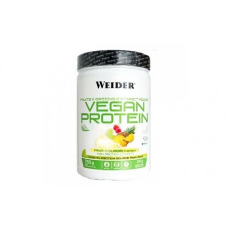 Comprar weider vegan protein piña colada 750gr.