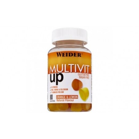 Comprar weider multivit up 80gominolas.