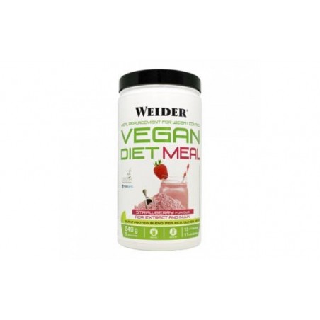 Comprar weider vegan diet meal fresa 540gr.