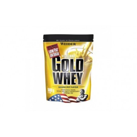 Comprar weider gold whey platano 500gr.