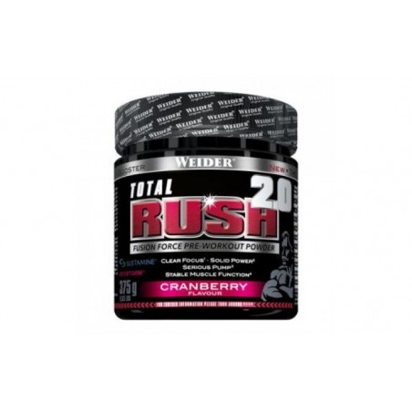 Comprar weider total rush 2.0 cranberry 375gr.