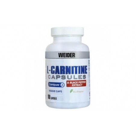 Comprar weider l-carnitina bioperine 100cap.