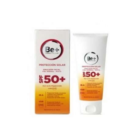 Comprar be+ fotoprotector spf 50+ emulsión facial 50 ml