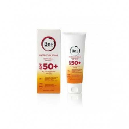 Comprar be+ fotoprotector spf 50+ crema facial piel seca 50 ml