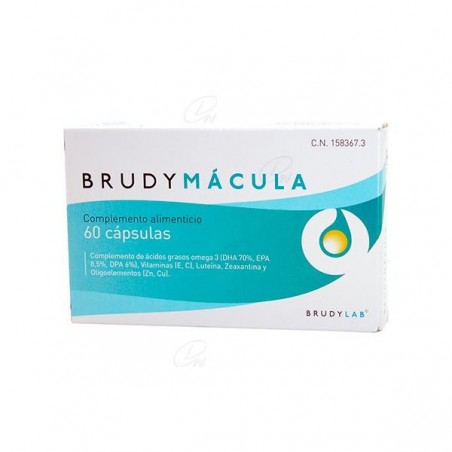 Comprar brudy mácula 60 caps