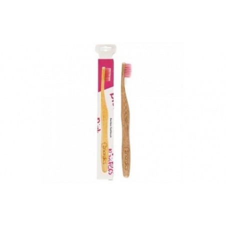 Comprar cepillo dental bambu - rosa.