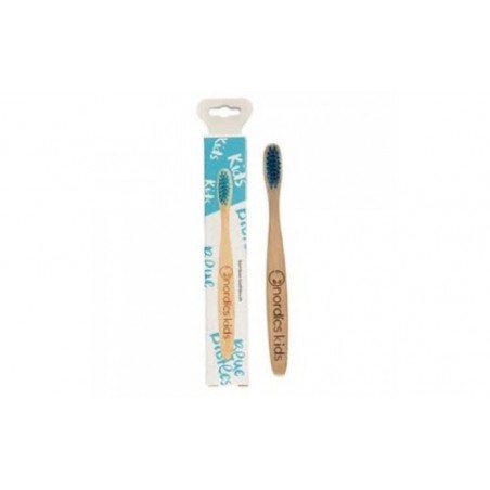 Comprar cepillo dental bambu niños - azul.