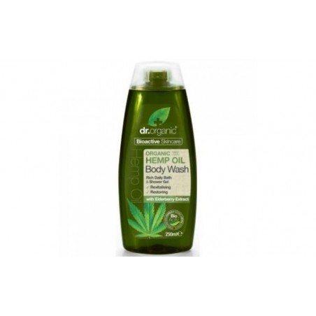 Comprar gel de baño y ducha aceite cañamo organico 250ml.