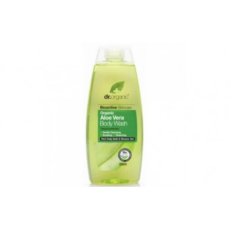 Comprar gel de baño y ducha aloe vera organico 250ml.