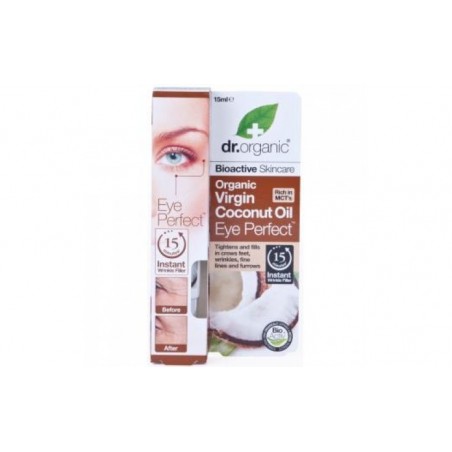 Comprar contorno de ojos aceite coco organico 15ml.