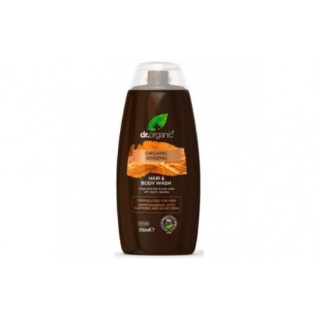 Comprar gel de baño y cabello organic ginseng 250ml.