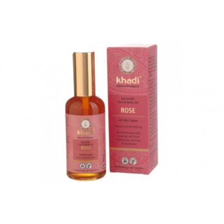 Comprar aceite corporal-facial rosa 100ml.