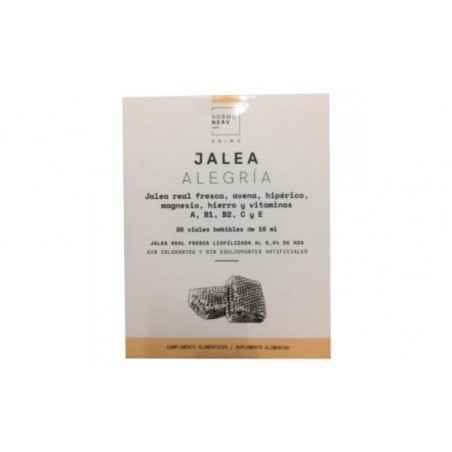 Comprar jalea alegria 20viales. al mejor precio en Farmacia4Estaciones, tu farmacia online Comprar jalea alegria 20viales.
