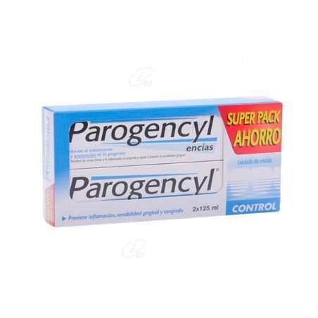 Comprar PAROGENCYL CONTROL PASTA DENTAL 125 ML 2 U al mejor precio en Farmacia4Estaciones, tu farmacia online Comprar PAROGENCYL CONTROL PASTA DENTAL 125 ML 2 U