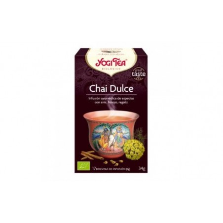 Comprar yogi tea chai dulce 17infusiones.