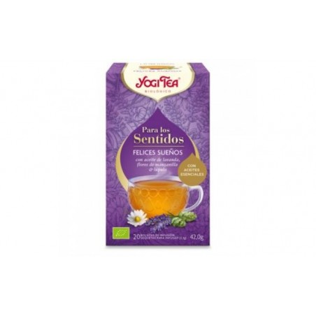 Comprar yogi tea felices sueños para los sentidos 20inf.