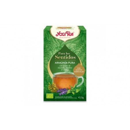 Comprar yogi tea armonia pura para los sentidos 20inf.