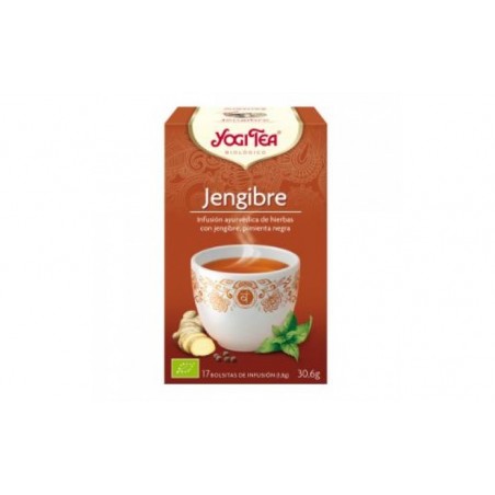 Comprar yogi tea jengibre 17infusiones.