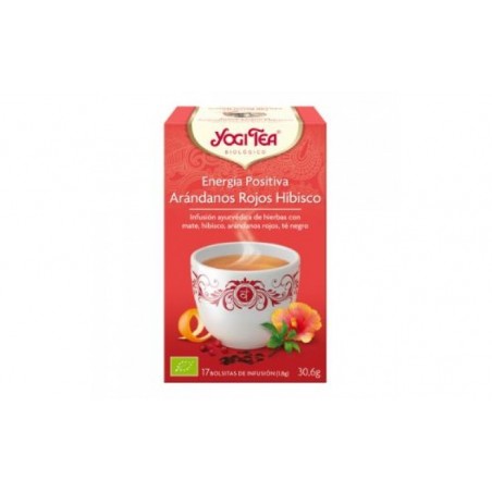 Comprar yogi tea energia positiva arandano hibisco 17inf.