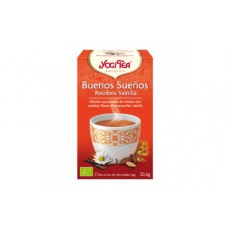 Comprar yogi tea buenos sueños rooibos 17infusiones.