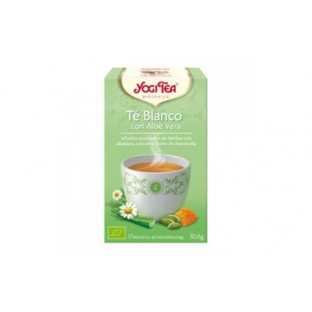 Comprar yogi tea te blanco con aloe vera 17infusiones.