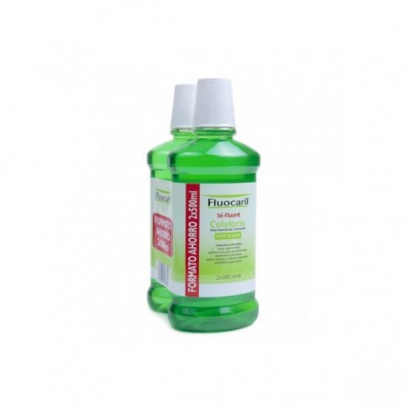 Comprar fluocaril bi-fluore colutorio pack 2 x 500 ml