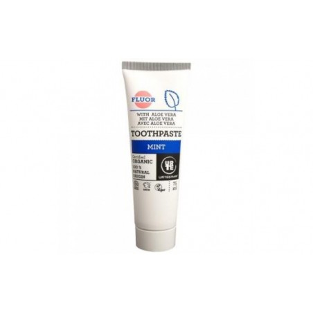 Comprar dentifrico menta-aloe con fluor 75ml. al mejor precio en Farmacia4Estaciones, tu farmacia online Comprar dentifrico menta-aloe con fluor 75ml.